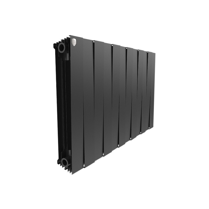 Радиатор биметаллический Royal Thermo Pianoforte 500 Noir Sable (12 секций)