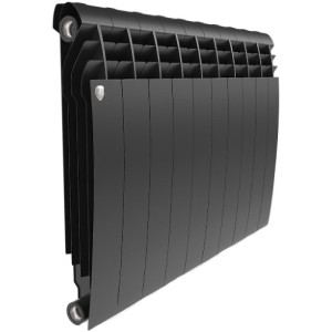 Радиатор биметаллический Royal Thermo BiLiner 500 Noir Sable (10 секций)