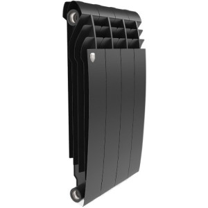 Радиатор биметаллический Royal Thermo BiLiner 500 Noir Sable (4 секции)