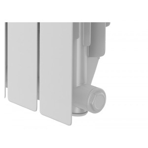 Радиатор алюминиевый Royal Thermo Indigo 500 (10 секций) вид снизу