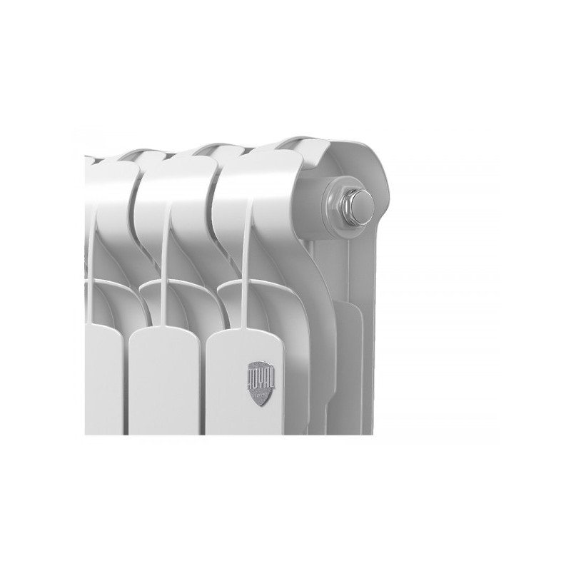 Радиатор алюминиевый Royal Thermo Indigo 500 (12 секций) вид сверху