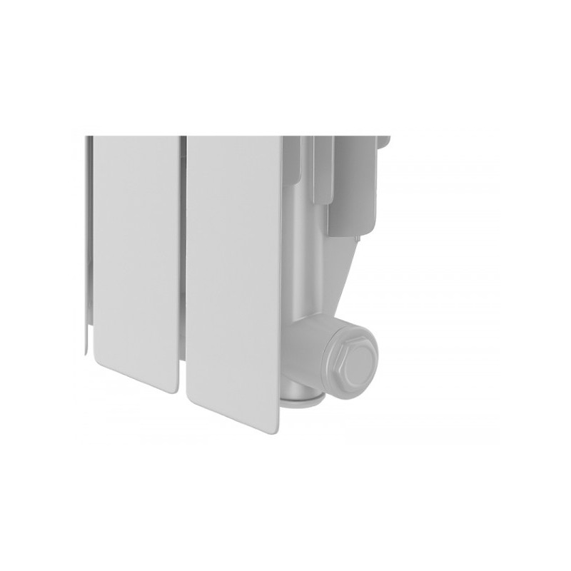 Радиатор алюминиевый Royal Thermo Indigo 500 (12 секций) вид снизу