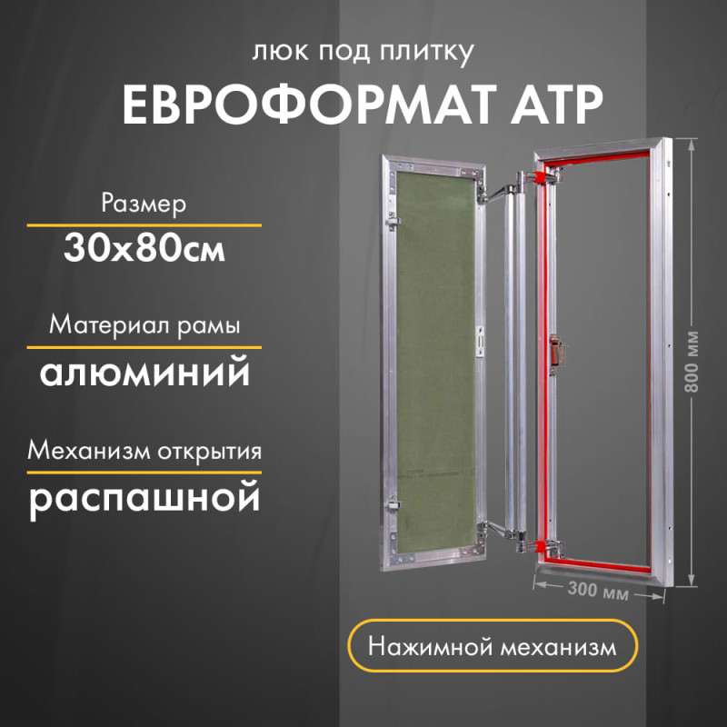 Люк Практика Евроформат АТР 30-80