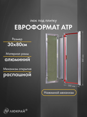 Люк Практика Евроформат АТР 30-80
