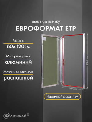 Люк Практика Евроформат ЕТР 60-120