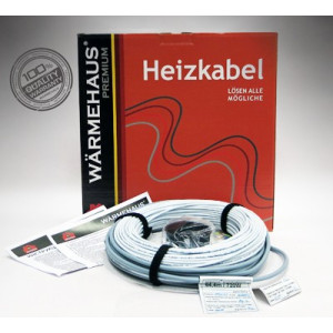 Нагревательный кабель Warmehaus CAB 11W Thin 114.4 м 1280 Вт