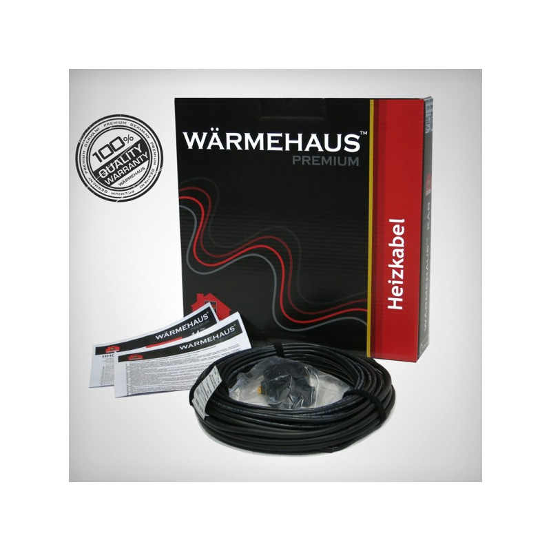 Нагревательный кабель Warmehaus CAB 20W UV Protection 116 м 2320 Вт