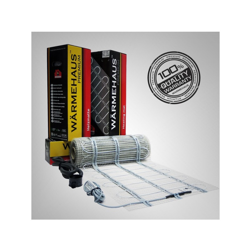 Нагревательный мат Warmehaus MAT 160W 9 кв.м. 1440 Вт