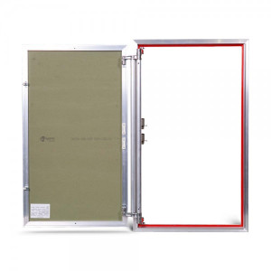 Люк Практика Евроформат ЕТР 60-100 спереди в открытом виде