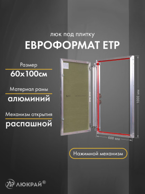 Люк Практика Евроформат ЕТР 60-100