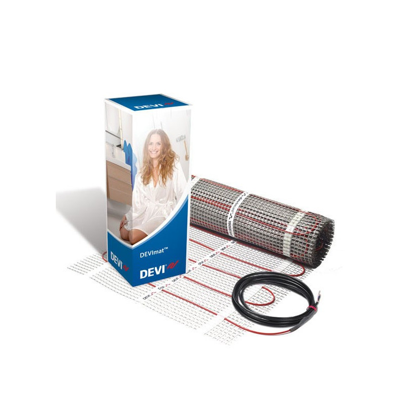 Нагревательный мат DEVI DEVIcomfort 150T 6 кв.м. 900 Вт с коробкой