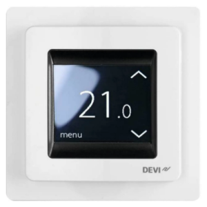 Терморегулятор DEVI DEVIreg Touch белый - общий вид