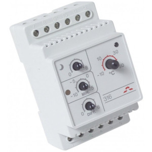 Терморегулятор DEVI DEVIreg D-316 - общий вид