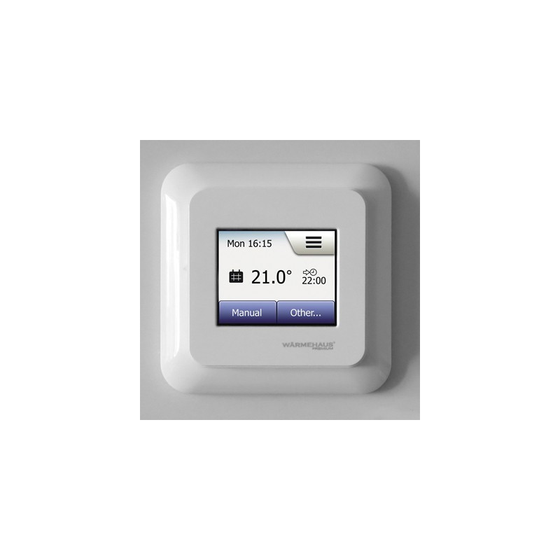 Терморегулятор Warmehaus WH400 Pro белый - общий вид