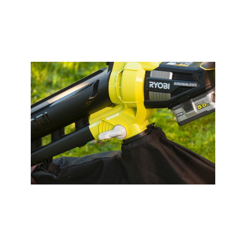 Воздуходувка-пылесос аккумуляторная Ryobi OBV18 (без АКБ) переключатель