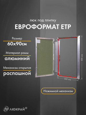 Люк Практика Евроформат ЕТР 60-90