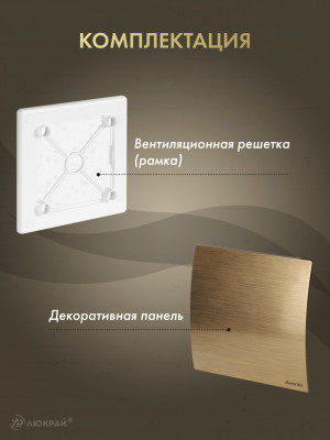 Вентиляционная решетка Awenta System+ RW100-PEZ100 комплектация