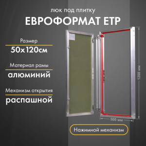 Люк Практика Евроформат ЕТР 50-120
