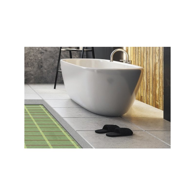 Нагревательный кабель Caleo Supercable 18W-50 6.9 кв.м. 900 Вт в ванной