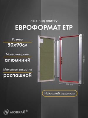 Люк Практика Евроформат ЕТР 50-90