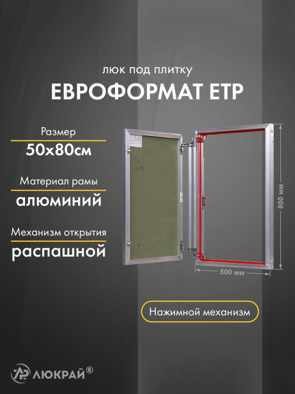 Люк Практика Евроформат ЕТР 50-80
