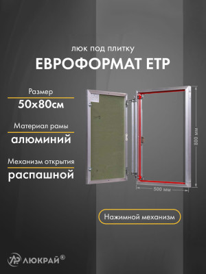 Люк Практика Евроформат ЕТР 50-80